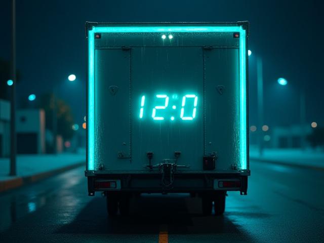 Refrigerated truck with advanced reefer unit